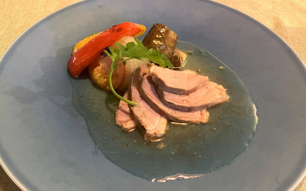 鴨肉のロースト