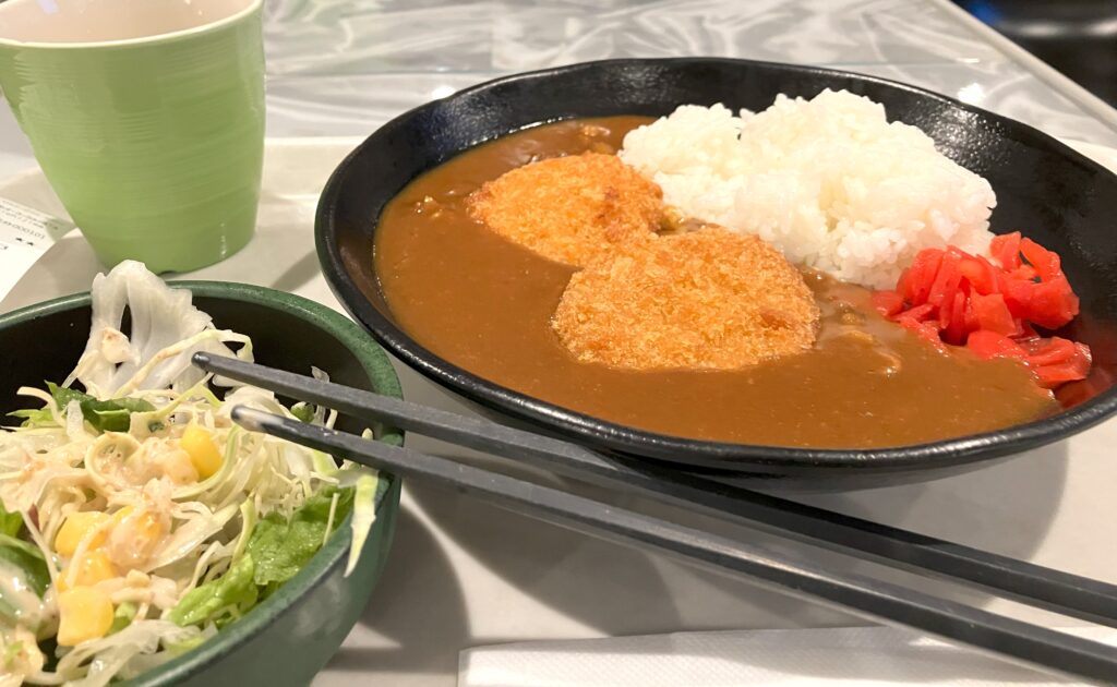 ヒレカツカレー